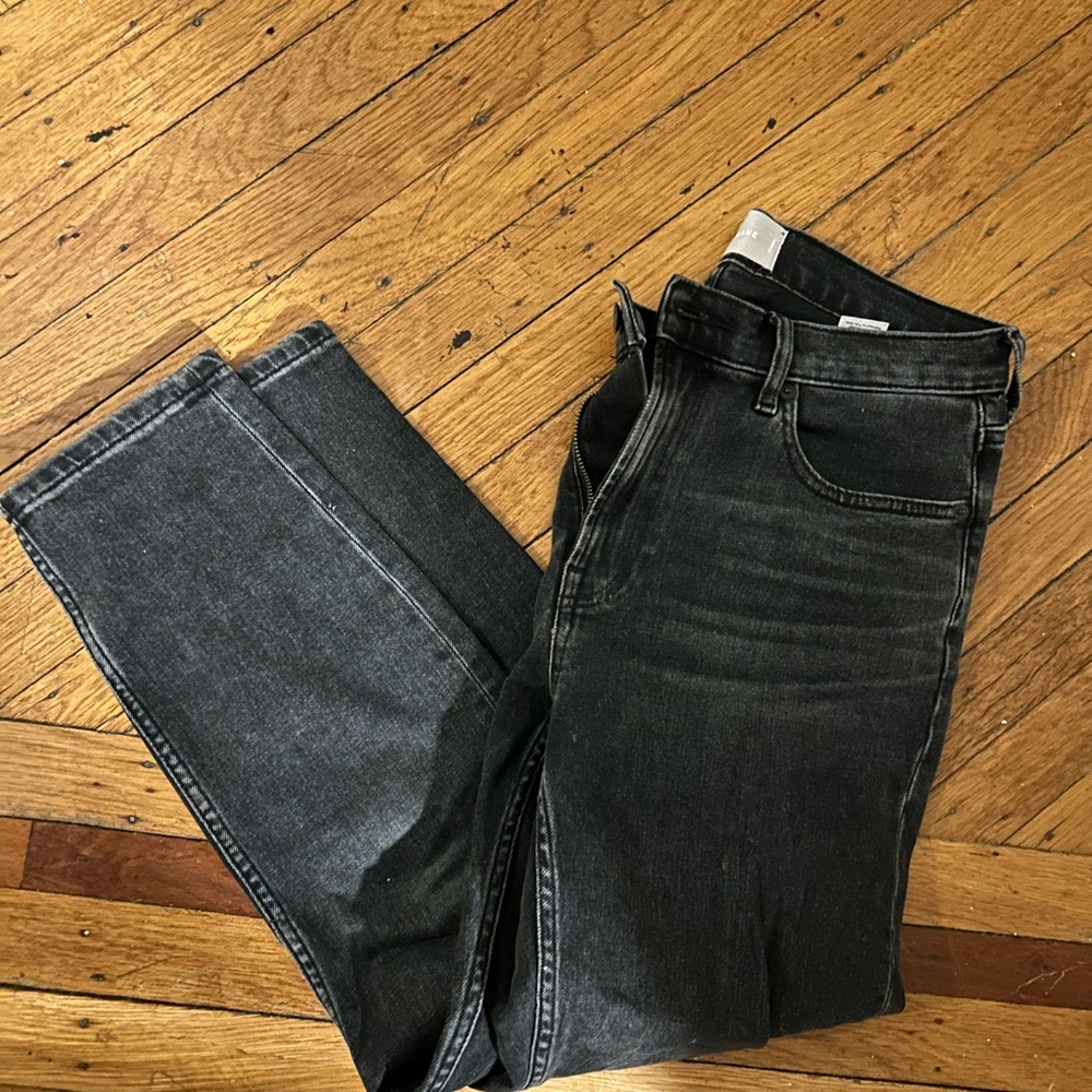 Everlane Women's High Rise Black Jeans
